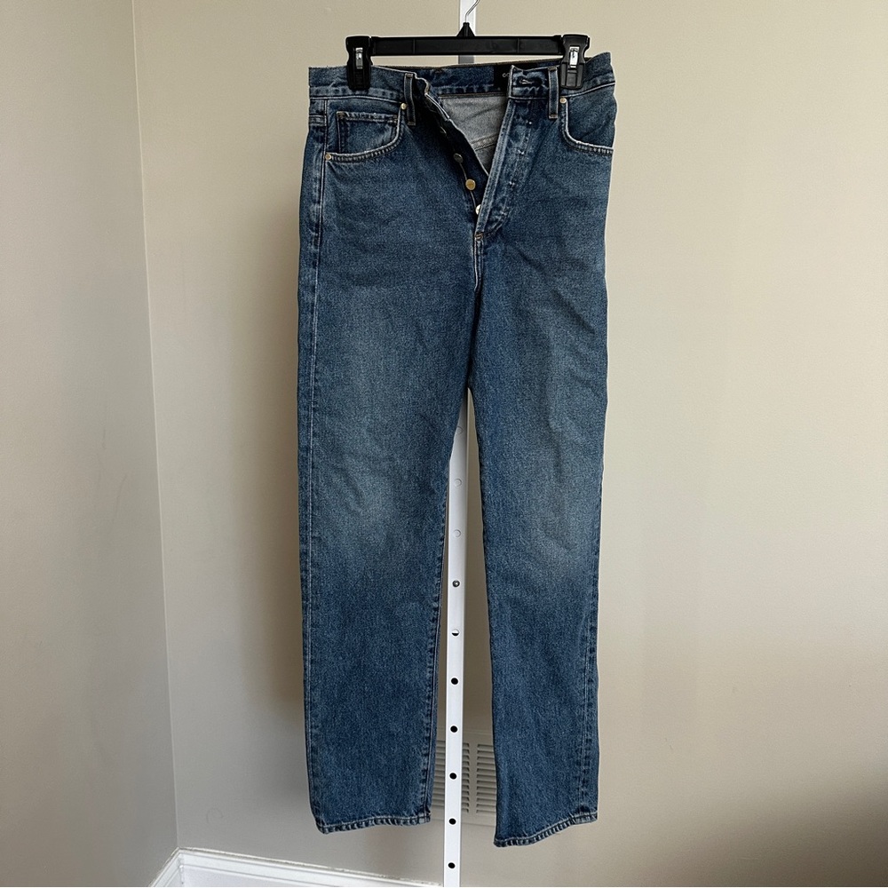 Goldsign High Rise Slim Jeans in size 24